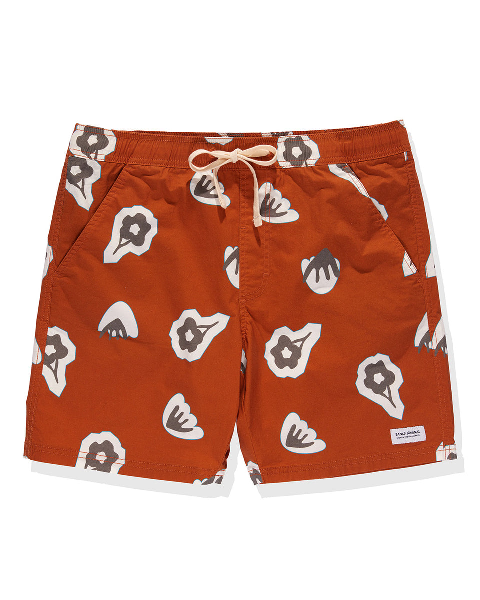 BANKS JOURNAL RAY BOARDSHORT ボードショーツ S - ショートパンツ