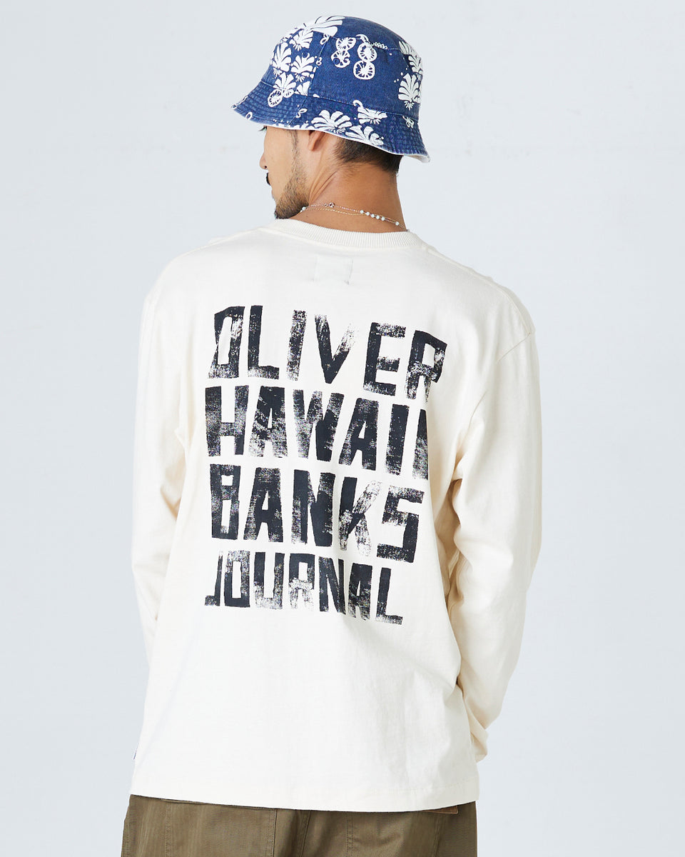 BANKS JOURNAL】OLIVER VINTAGE L/S TEE – PORT OF CALL ONLINE