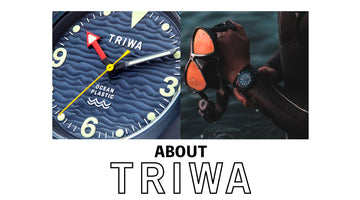 TRIWA - 世界で初めて、海洋プラスチックで作られた腕時計TIME FOR OCEANSウォッチ。