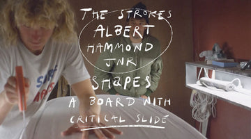 【Critical Slide】時代を塗り替えた米ロックバンド“The Strokes“のAlbert Hammond Jrとのシェイプルームセッション