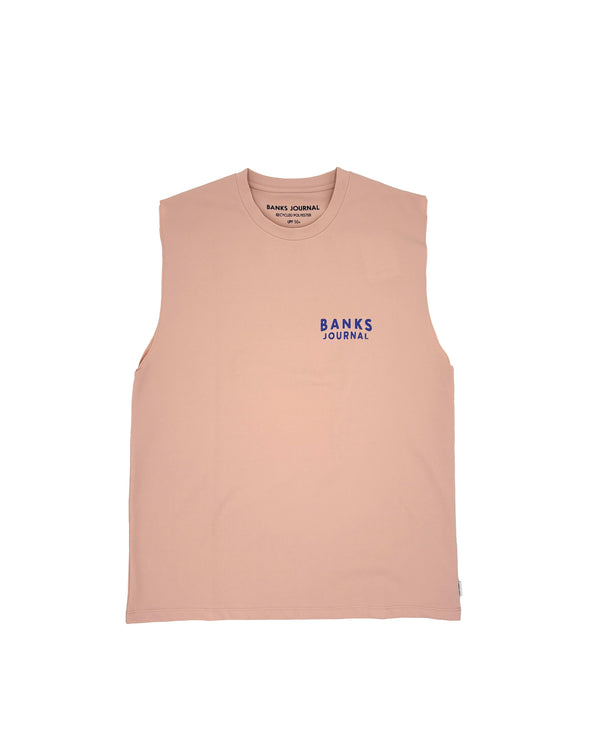 【BANKS JOURNAL】ACHIEVE SURF BAND CUT TEE