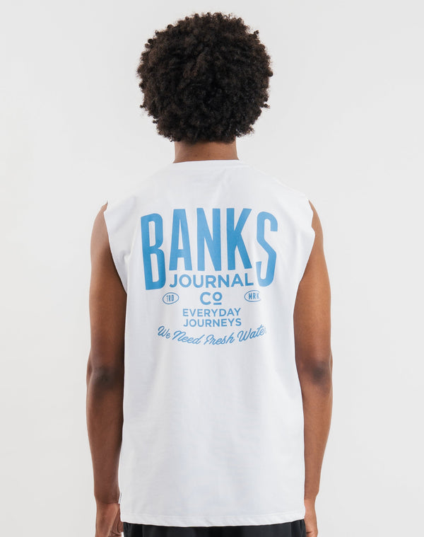 【BANKS JOURNAL】GOODOLD SURF BAND CUT TEE