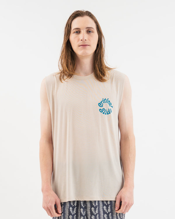 【CRITICAL SLIDE】SHORTSUPPLY SURF BAND CUT TEE
