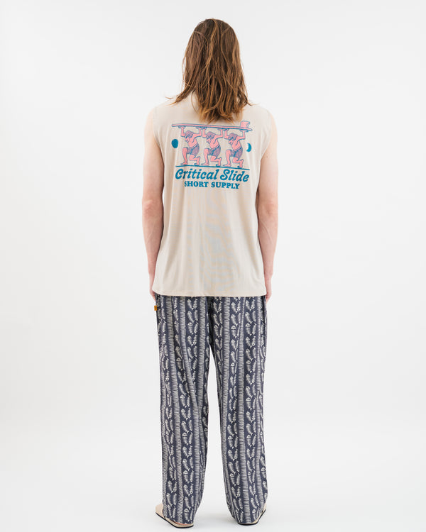 【CRITICAL SLIDE】SHORTSUPPLY SURF BAND CUT TEE