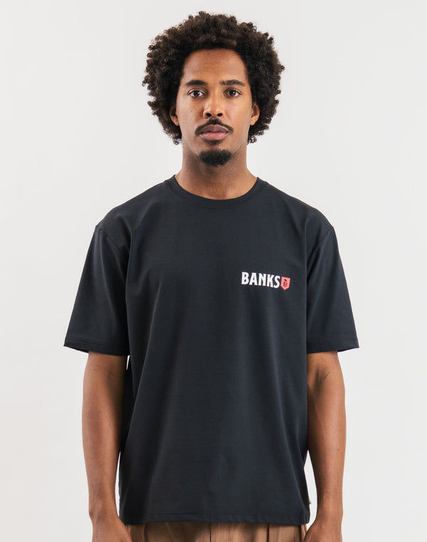 【BANKS JOURNAL】BAR SURF TEE