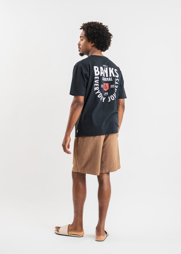 【BANKS JOURNAL】BAR SURF TEE