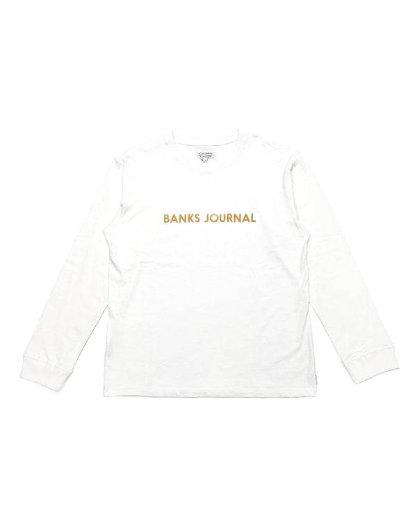 【BANKS JOURNAL】LABEL LS TEE