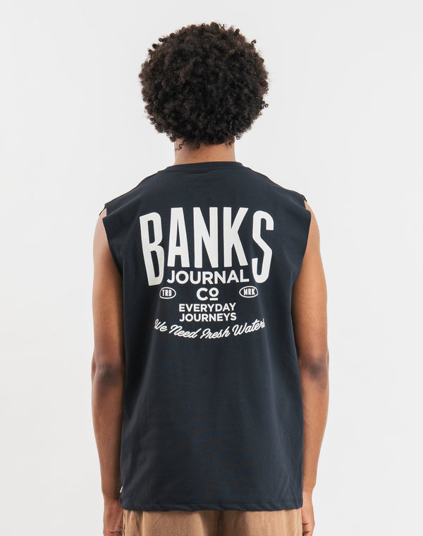 【BANKS JOURNAL】GOODOLD SURF BAND CUT TEE