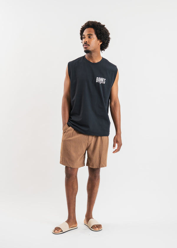 【BANKS JOURNAL】GOODOLD SURF BAND CUT TEE