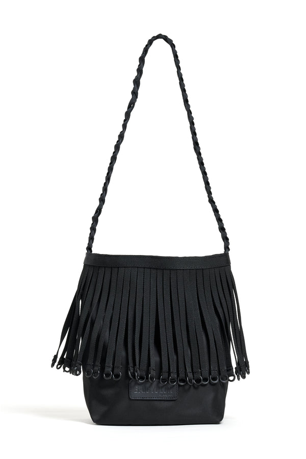 【BAICYCLON by bagjack】TAPE FRINGE ONE SHOUDER BAG (SMALL)