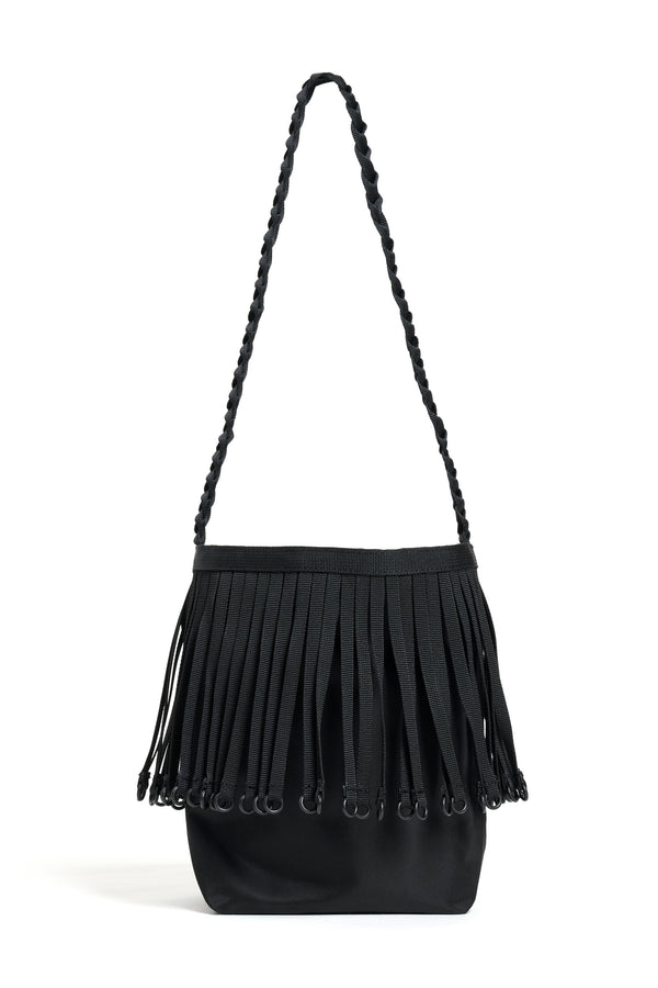 【BAICYCLON by bagjack】TAPE FRINGE ONE SHOUDER BAG (SMALL)