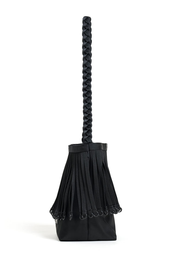 【BAICYCLON by bagjack】TAPE FRINGE ONE SHOUDER BAG (SMALL)