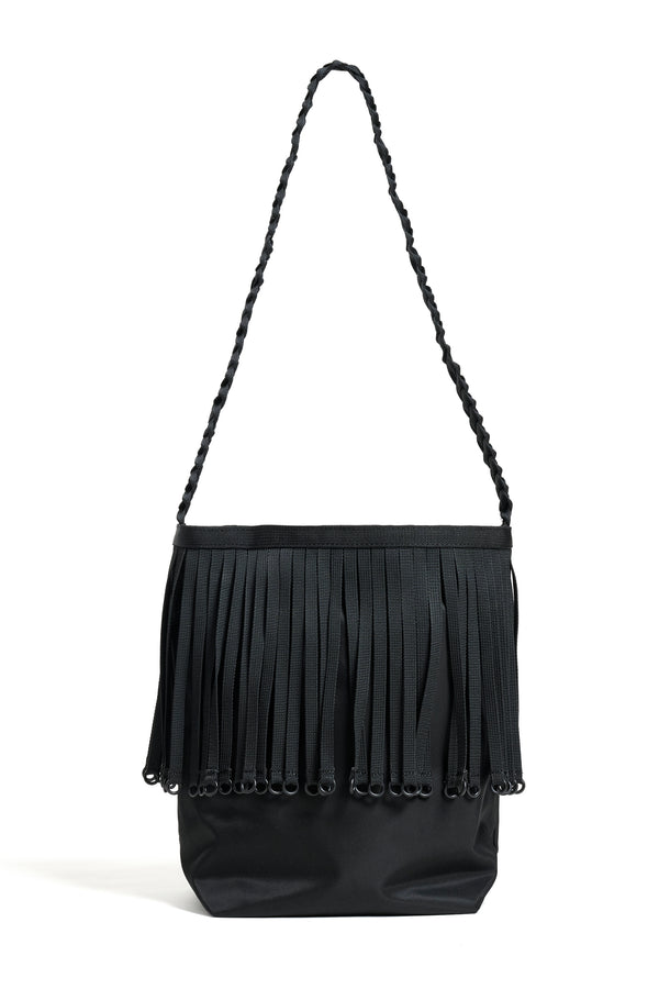 【BAICYCLON by bagjack】TAPE FRINGE ONE SHOUDER BAG (LARGE)