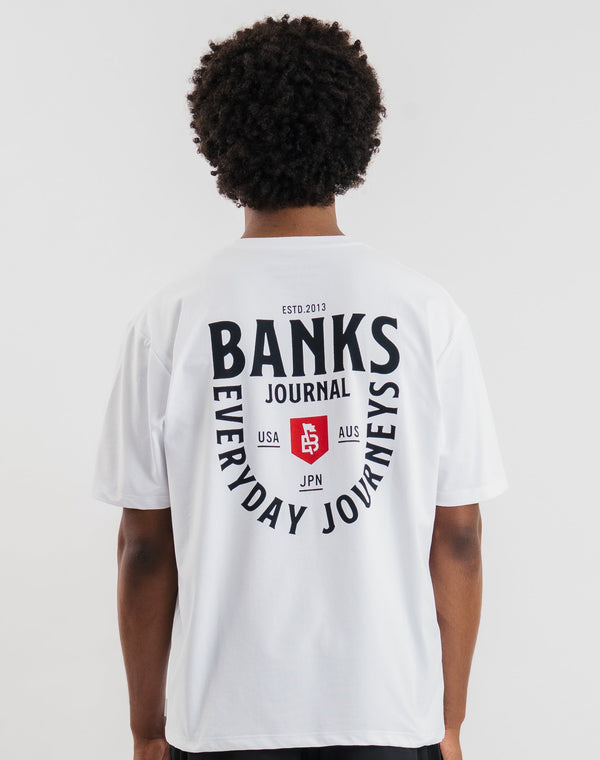 【BANKS JOURNAL】BAR SURF TEE