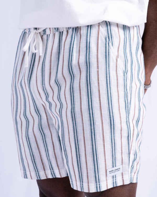 【BANKS JOURNAL】STRIPE SHORT PANTS