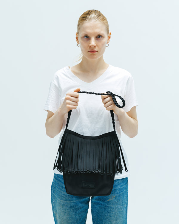 【BAICYCLON by bagjack】TAPE FRINGE ONE SHOUDER BAG (LARGE)