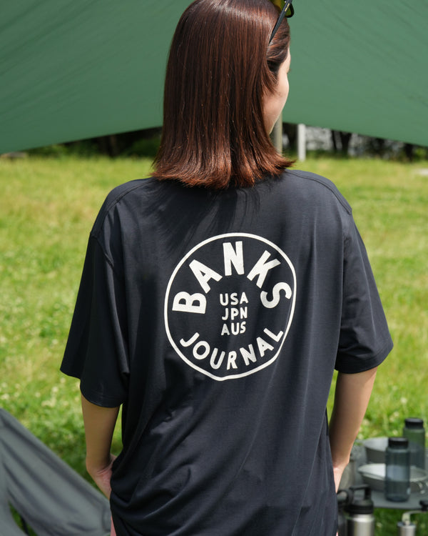 【BANKS JOURNAL】CIRCLE SURF TEE