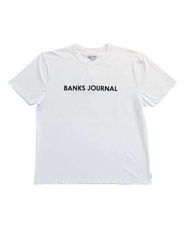 【BANKS JOURNAL】LOGO SURF TEE