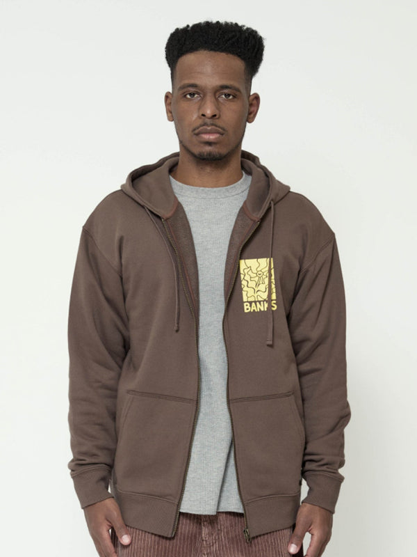 【BANKS JOURNAL】ZIP HOODY