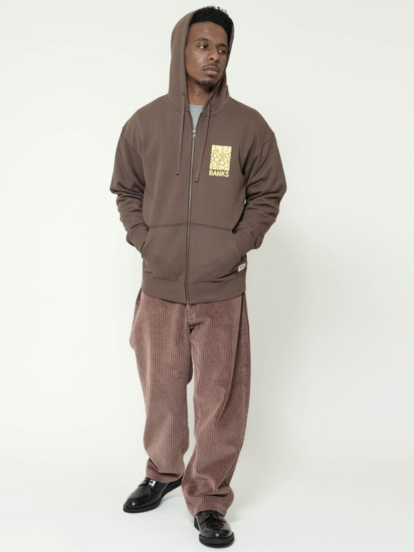 【BANKS JOURNAL】ZIP HOODY