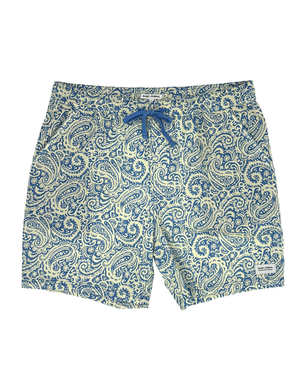 【BANKS JOURNAL】ALL OVER PAISELY SHORT PANTS