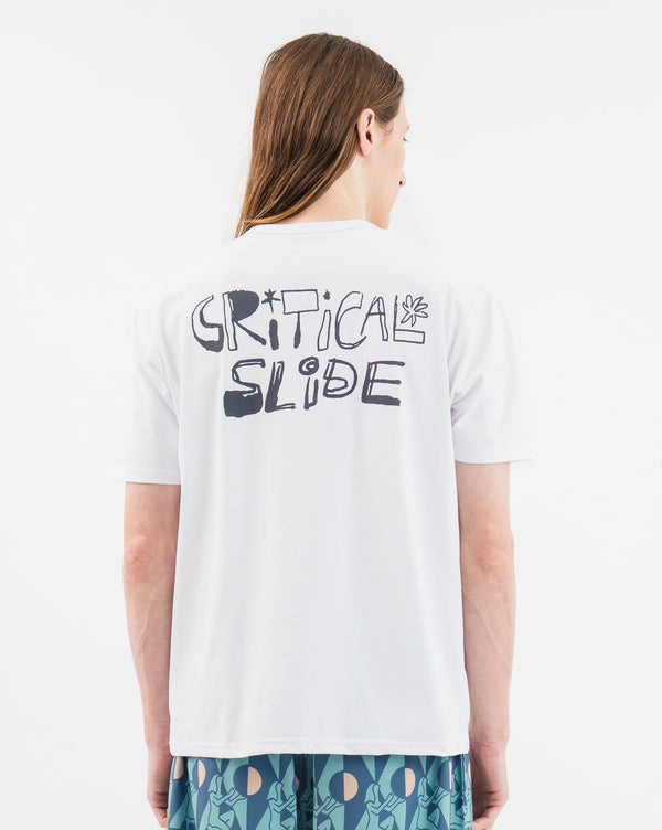 【CRITICAL SLIDE】SCRIBBLE SURF TEE