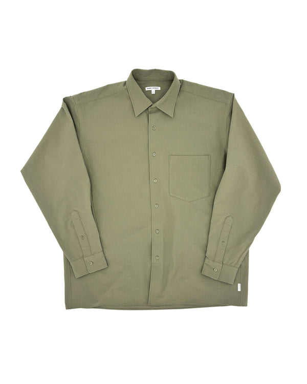 【BANKS JOURNAL】SEERSUCKER LS SHIRT