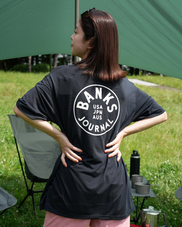 【BANKS JOURNAL】CIRCLE SURF TEE