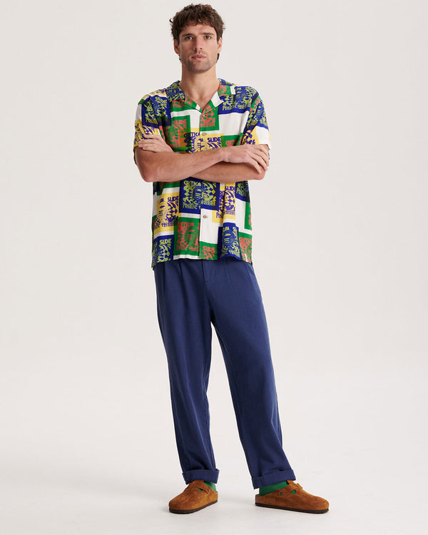 【CRITICAL SLIDE】POSITIVE TILE SS RESORT SHIRT