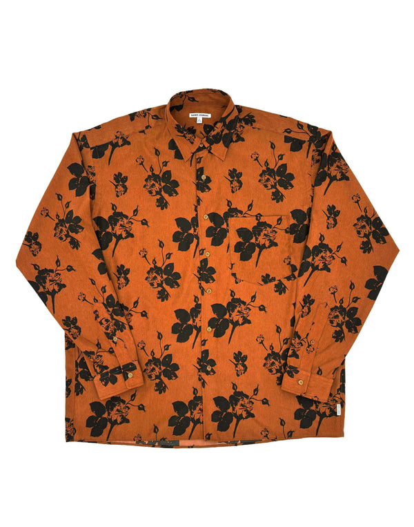 【BANKS JOURNAL】ALL OVER FLOWER LS SHIRT