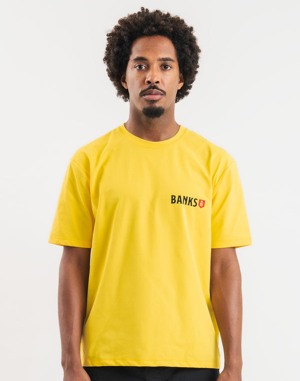 【BANKS JOURNAL】BAR SURF TEE