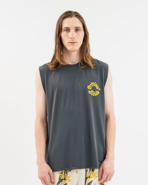 【CRITICAL SLIDE】SHORTSUPPLY SURF BAND CUT TEE