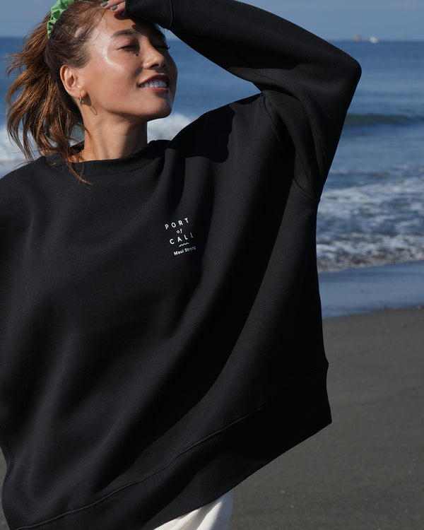 【PORT OF CALL】POC MAUI CHARITY CREW SWEAT