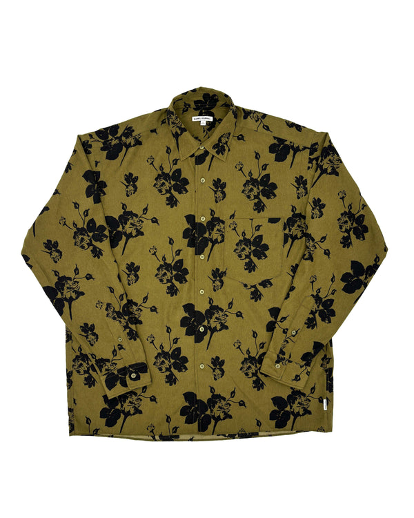 【BANKS JOURNAL】ALL OVER FLOWER LS SHIRT