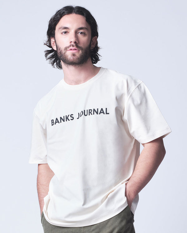 【BANKS JOURNAL】LOGO SURF TEE