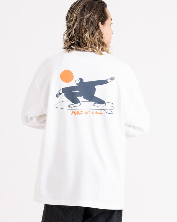 【PORT OF CALL】TY SUN LS TEE