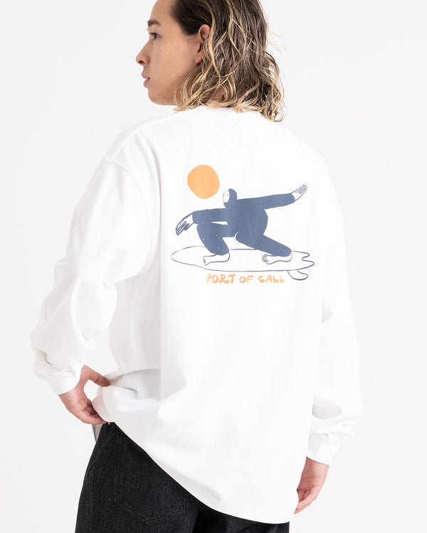 【PORT OF CALL】TY SUN LS TEE