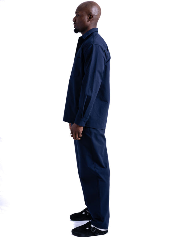 【BANKS JOURNAL】SEERSUCKER LS SHIRT