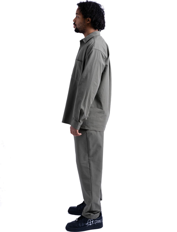 【BANKS JOURNAL】SEERSUCKER LS SHIRT