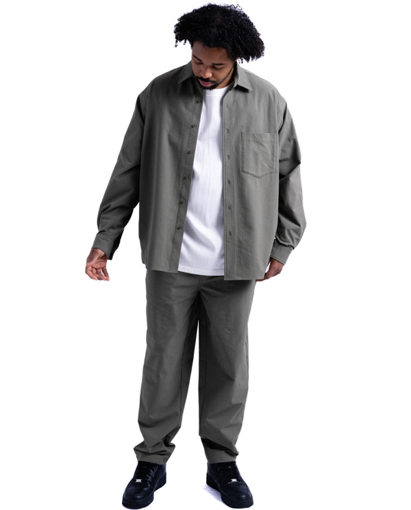 【BANKS JOURNAL】SEERSUCKER LS SHIRT