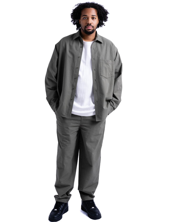 【BANKS JOURNAL】SEERSUCKER LS SHIRT