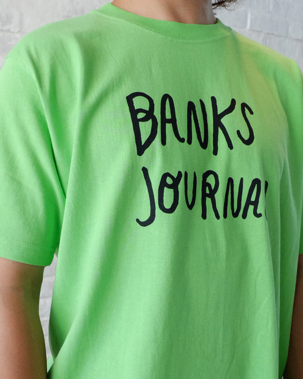 【BANKS JOURNAL】HANDWRITING TEE