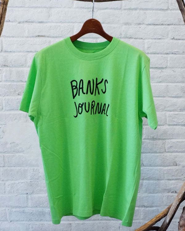 【BANKS JOURNAL】HANDWRITING TEE