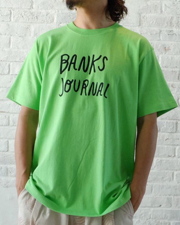 【BANKS JOURNAL】HANDWRITING TEE
