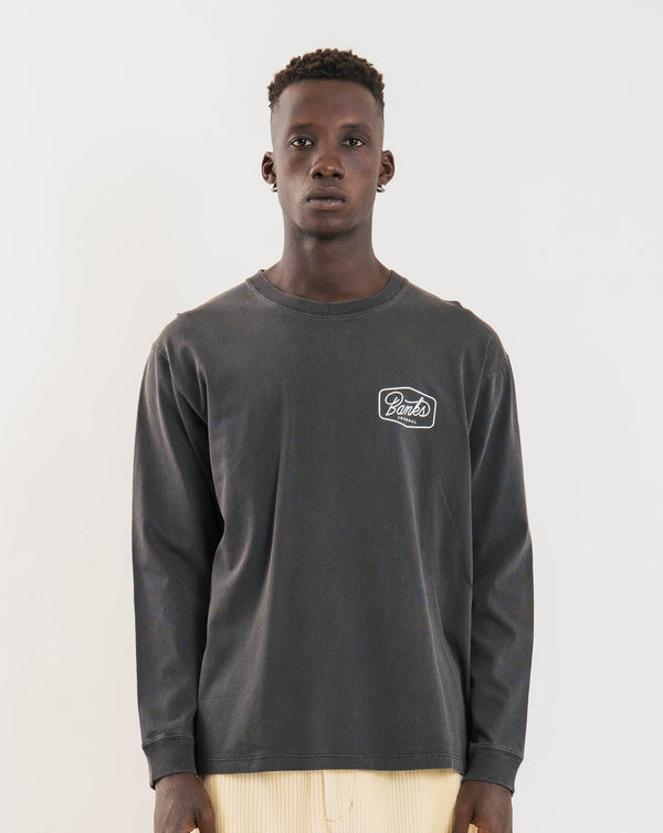 【BANKS JOURNAL】PRINT LS-TEE