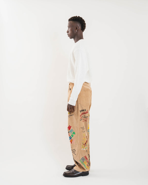 【BANKS JOURNAL】CORDUROY PANTS