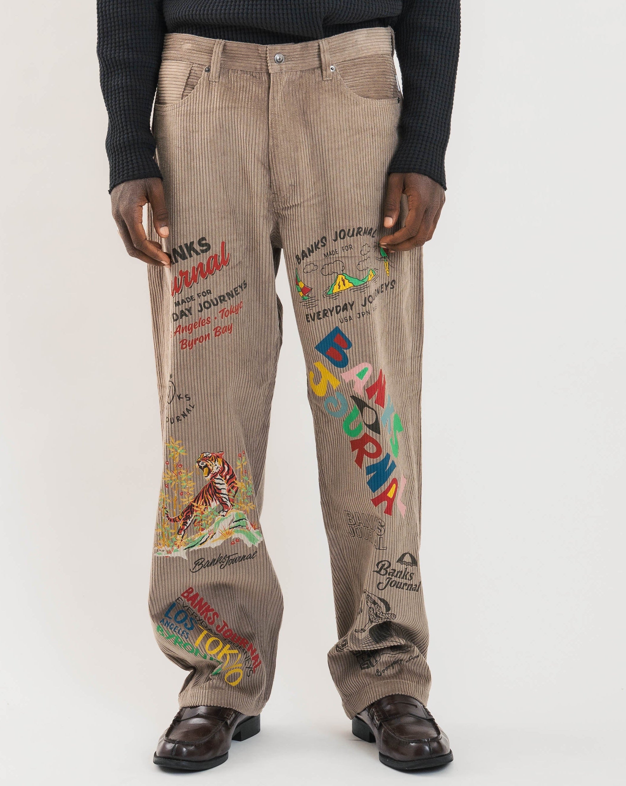 BANKS JOURNAL】CORDUROY PANTS – PORT OF CALL ONLINE