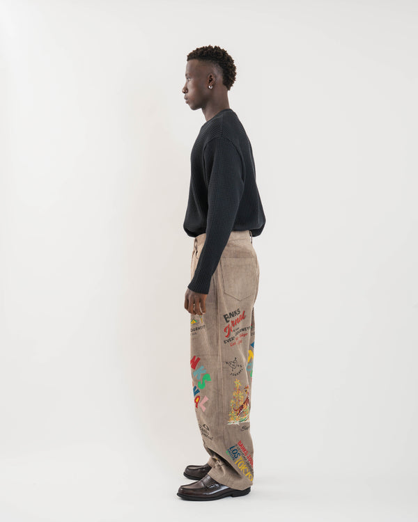 【BANKS JOURNAL】CORDUROY PANTS
