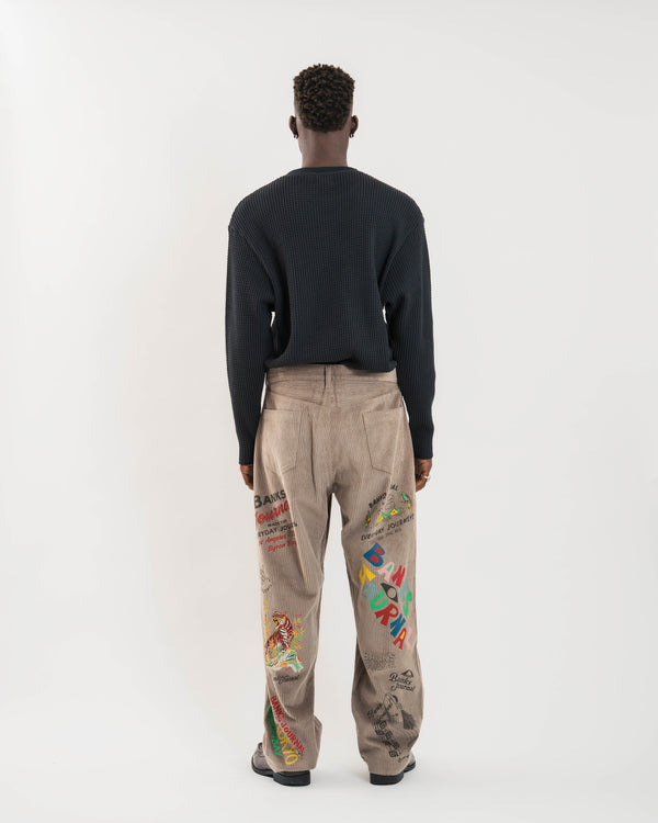 【BANKS JOURNAL】CORDUROY PANTS