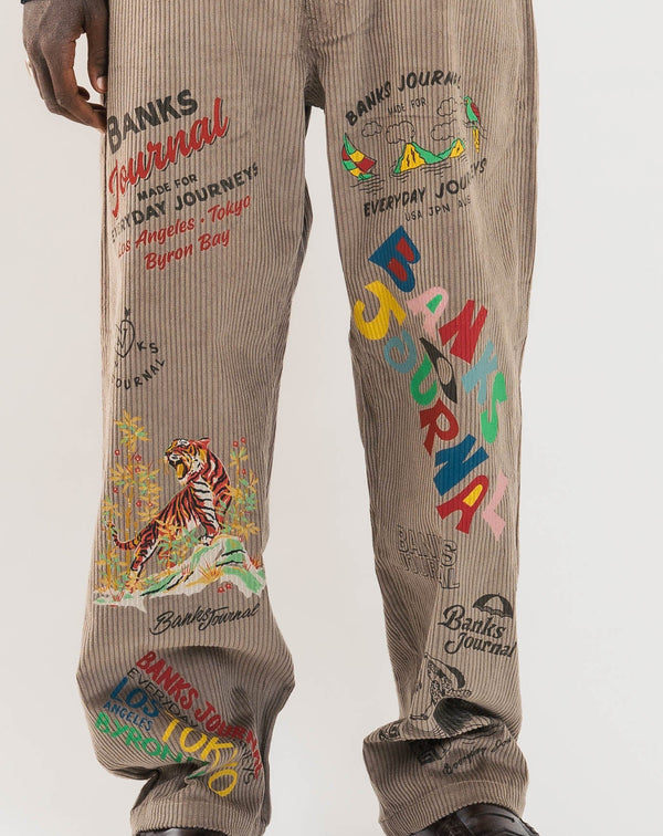 【BANKS JOURNAL】CORDUROY PANTS